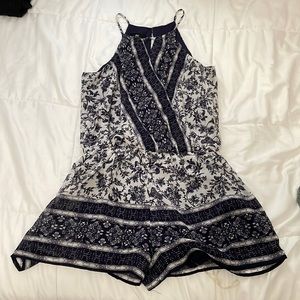 dark blue romper